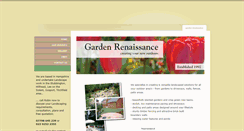 Desktop Screenshot of garden-renaissance.co.uk